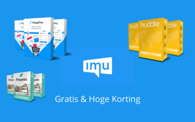 IMU: Korting & Gratis Toegang Tot Alles [Internet Marketing Unie]