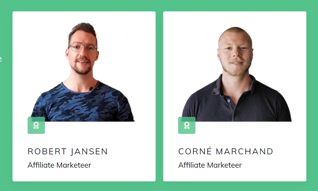 Robert Jansen & Corné Marchand
